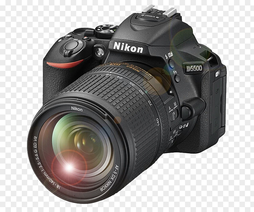 Camera AF-S DX Nikkor 18-140mm F/3.5-5.6G ED VR 18-105mm Nikon Zoom-Nikkor 55-200mm F/4-5.6G 18-55mm Digital SLR PNG