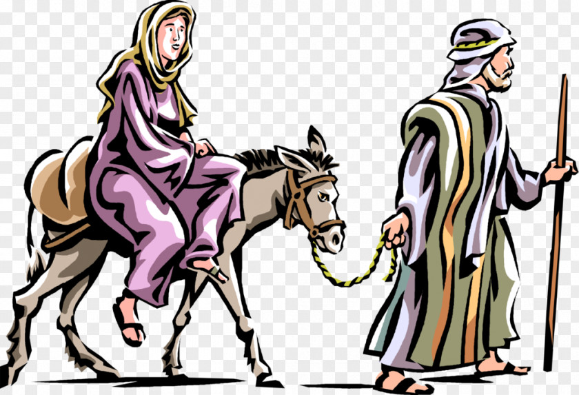 Donkey Bethlehem Clip Art PNG