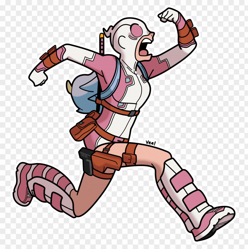 Gwenpool Art Character Marvel Comics PNG