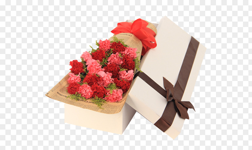 Premium Customized Carnation Bouquet Gift Box Laobian District Liaozhong Faku County Taobao Discounts And Allowances PNG