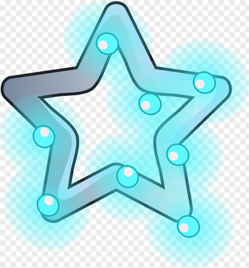 Cartoon Blue Star Drawing Royalty-free PNG