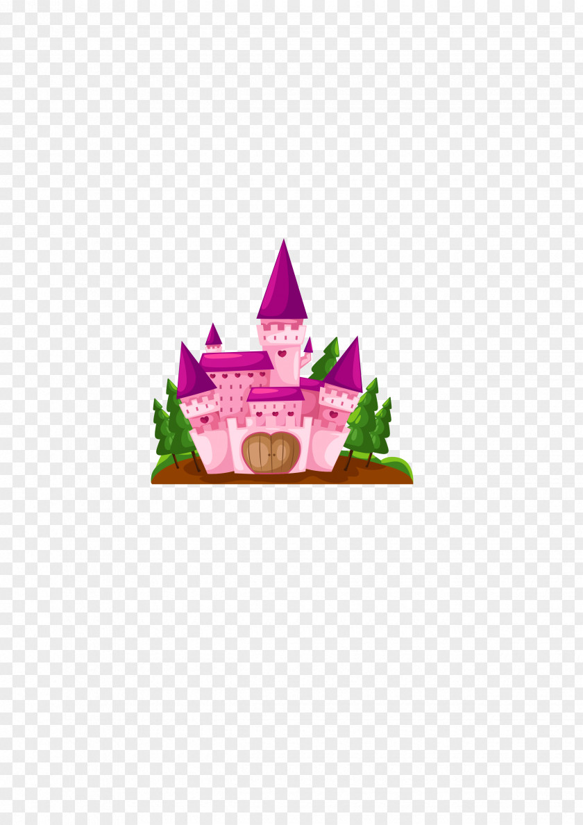 Cartoon Characters,castle Castle Drawing Animation Illustration PNG