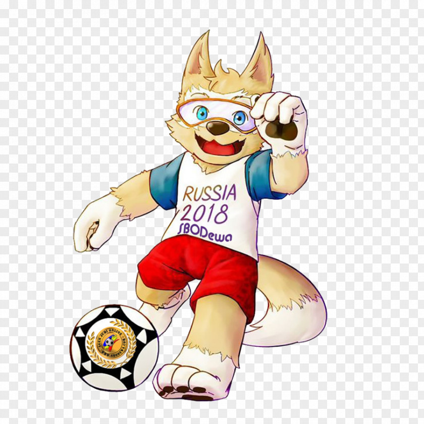 Football 2018 World Cup 2014 FIFA Zabivaka Official Mascots PNG
