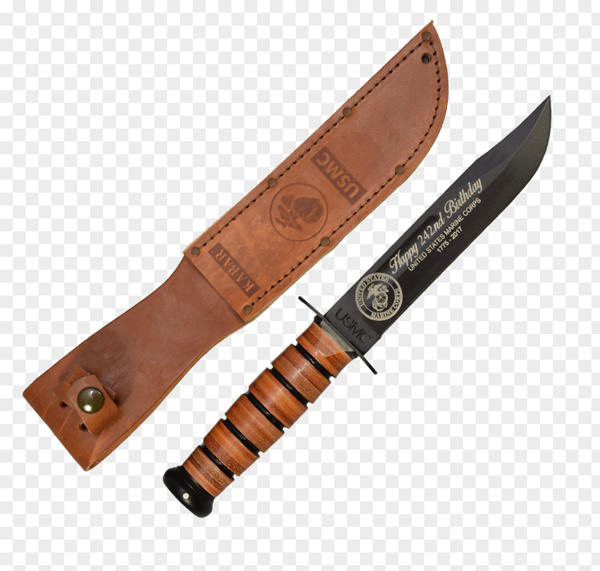 Knife Bowie Hunting & Survival Knives Throwing Ka-Bar PNG