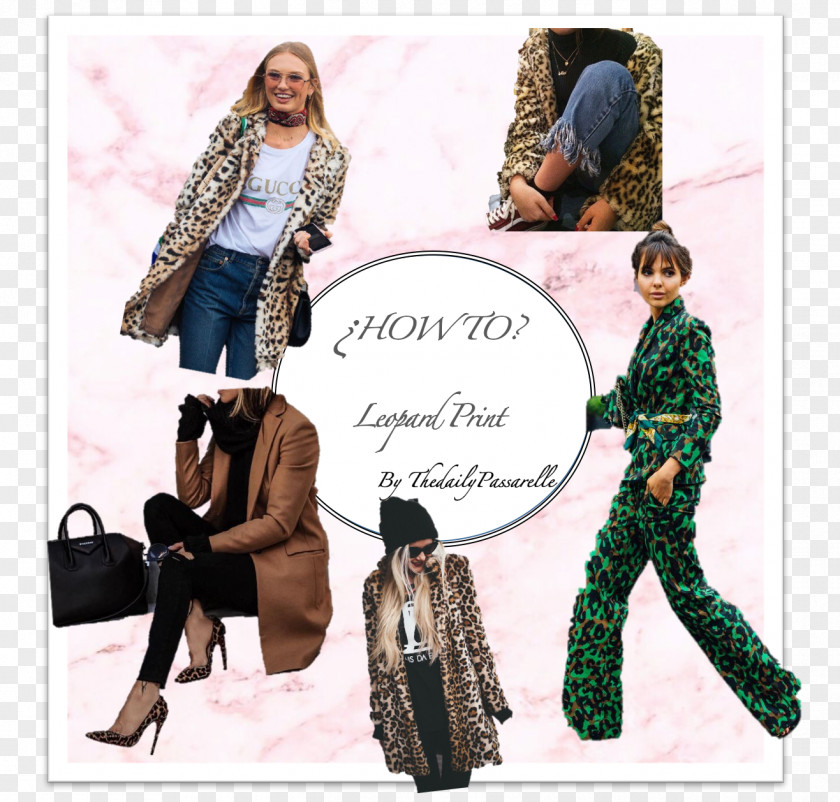 Leopard Fashion Animal Print Mom Jeans PNG