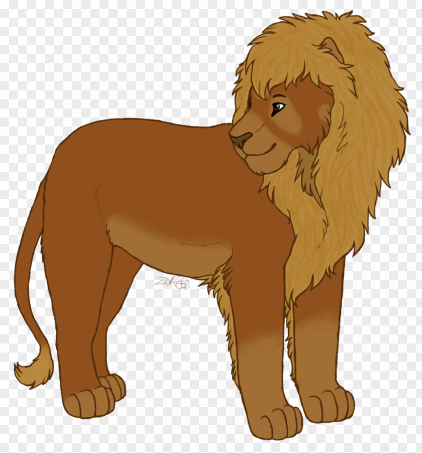 Puppy Lion Dog Art Painting PNG