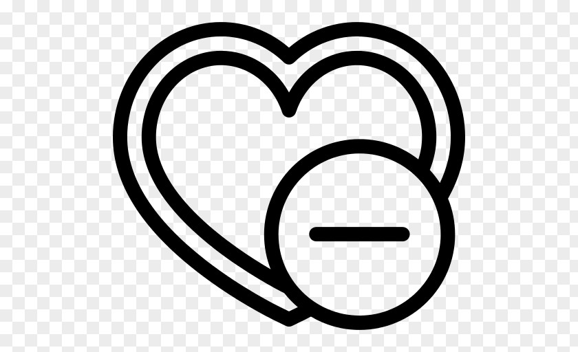 Cute Heart Icon PNG