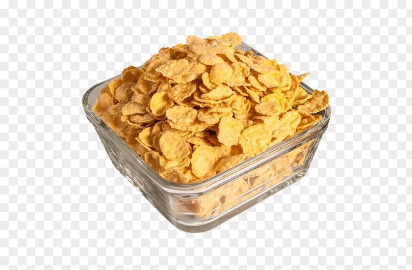 Junk Food Corn Flakes Breakfast Cereal Snack PNG