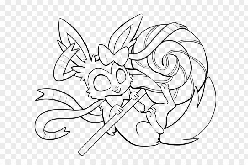 Pikachu Eevee Sylveon Coloring Book Vaporeon PNG