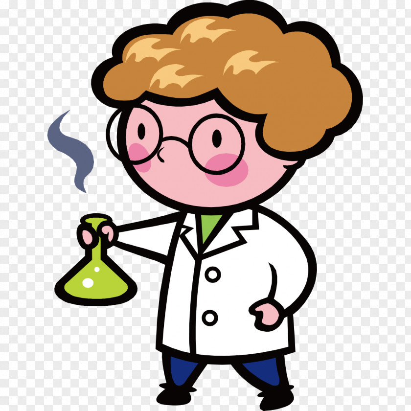 Scientists Cartoon Characters Science Scientific Method Observation Hypothesis Experiment PNG