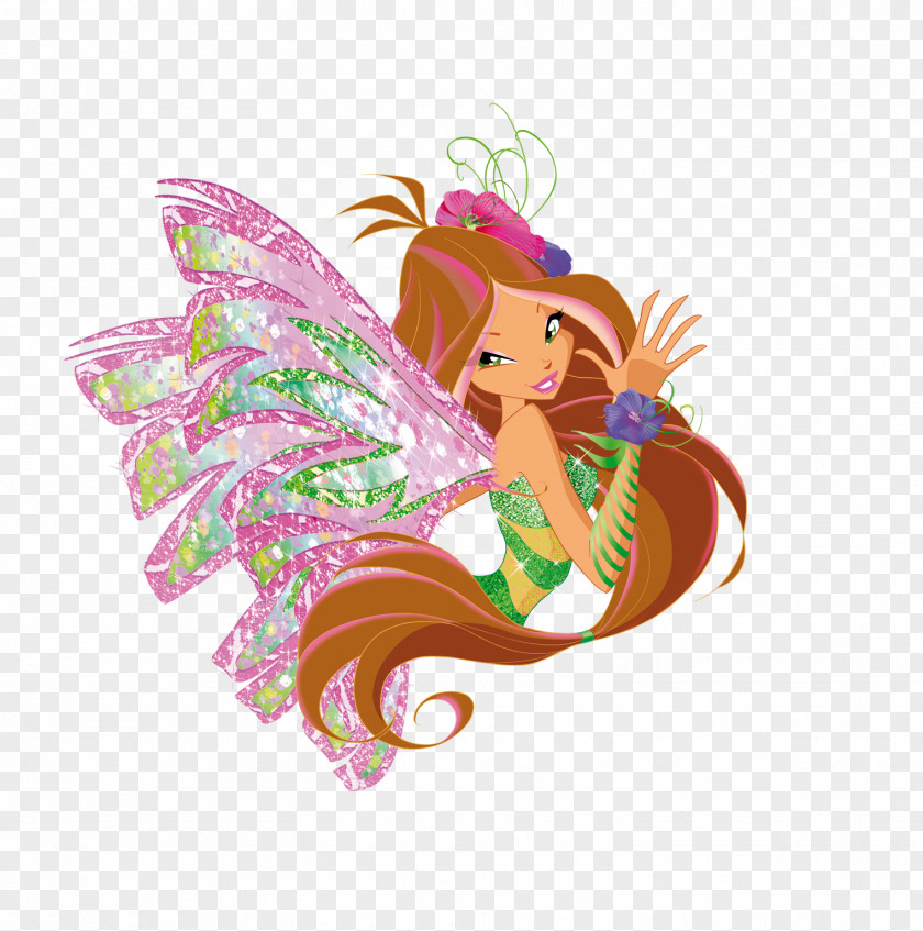 Season 5Flora Flora Bloom Tecna Roxy Winx Club PNG