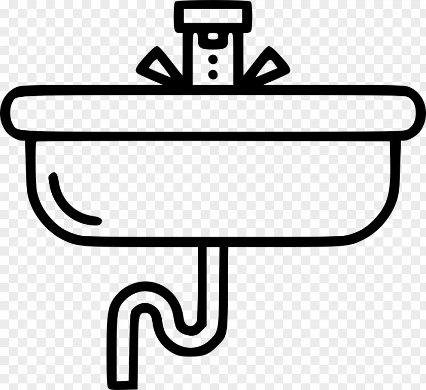 Sink Coloring Book Drawing Tap Water PNG