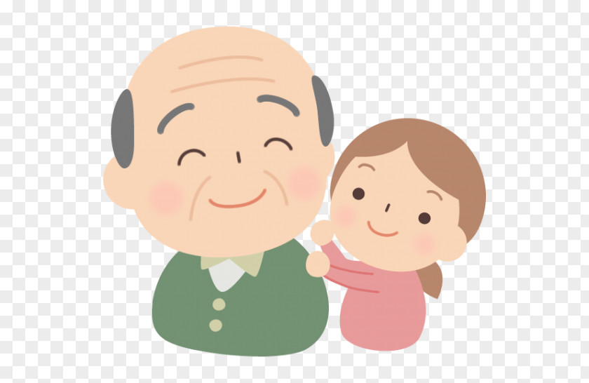 Child Respect For The Aged Day Grandfather Grandparent PNG
