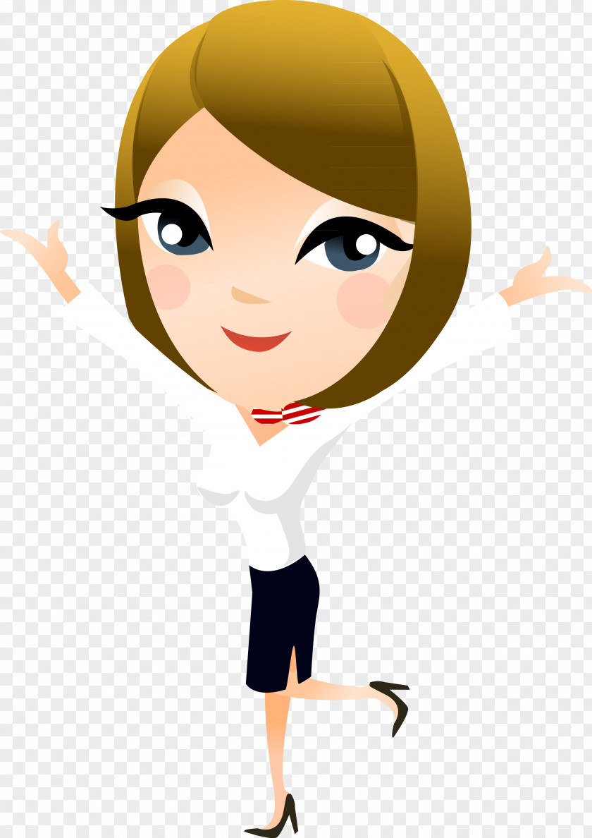 Designer Woman Clip Art PNG