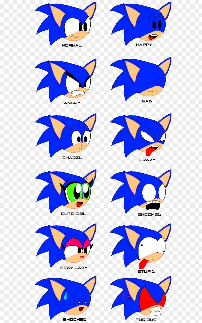 Facial Expressions Sonic Adventure Pac-Man SegaSonic The Hedgehog Doctor Eggman PNG