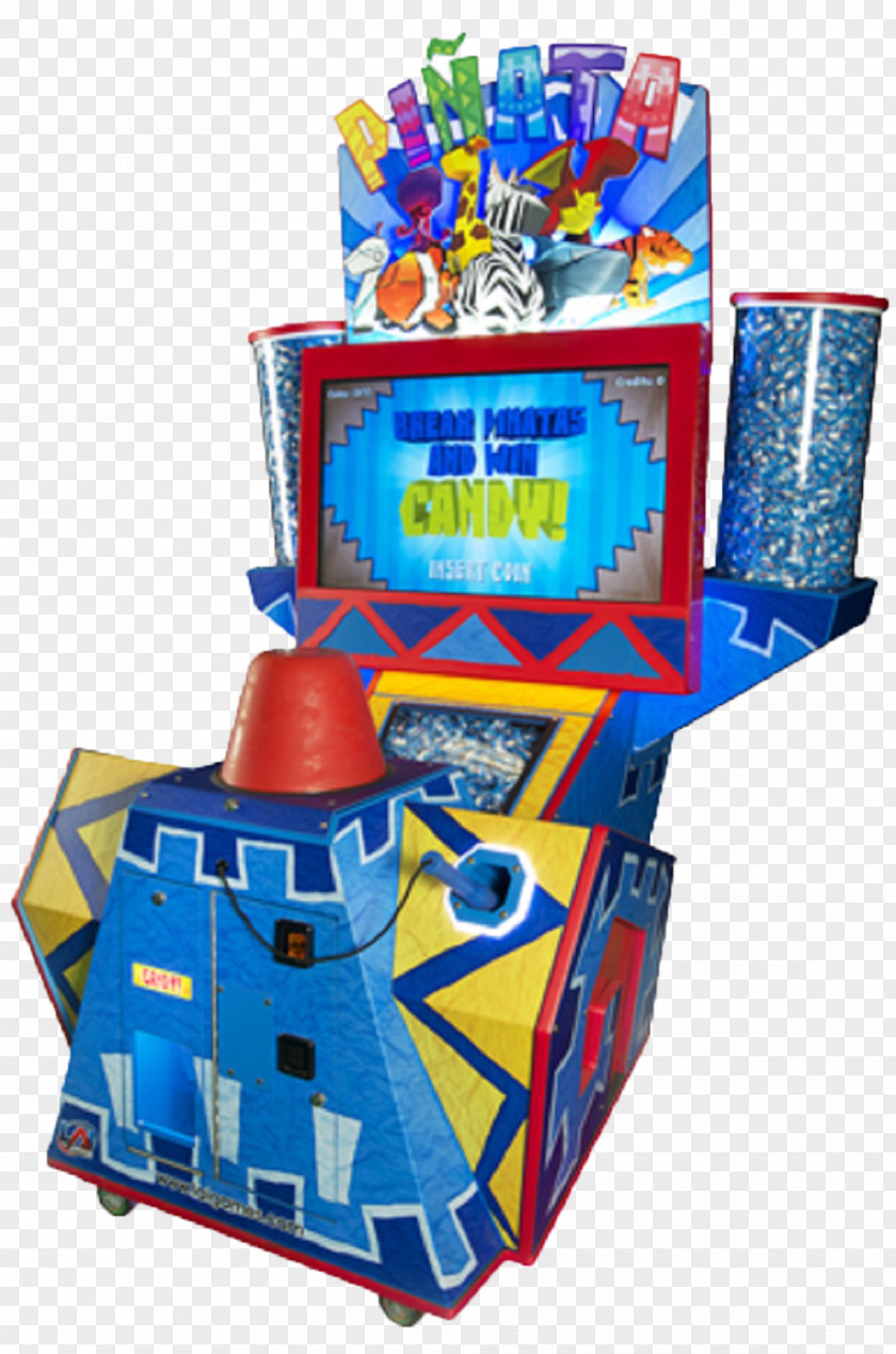 Pinata Amusement Arcade Stacker Game Redemption Video PNG