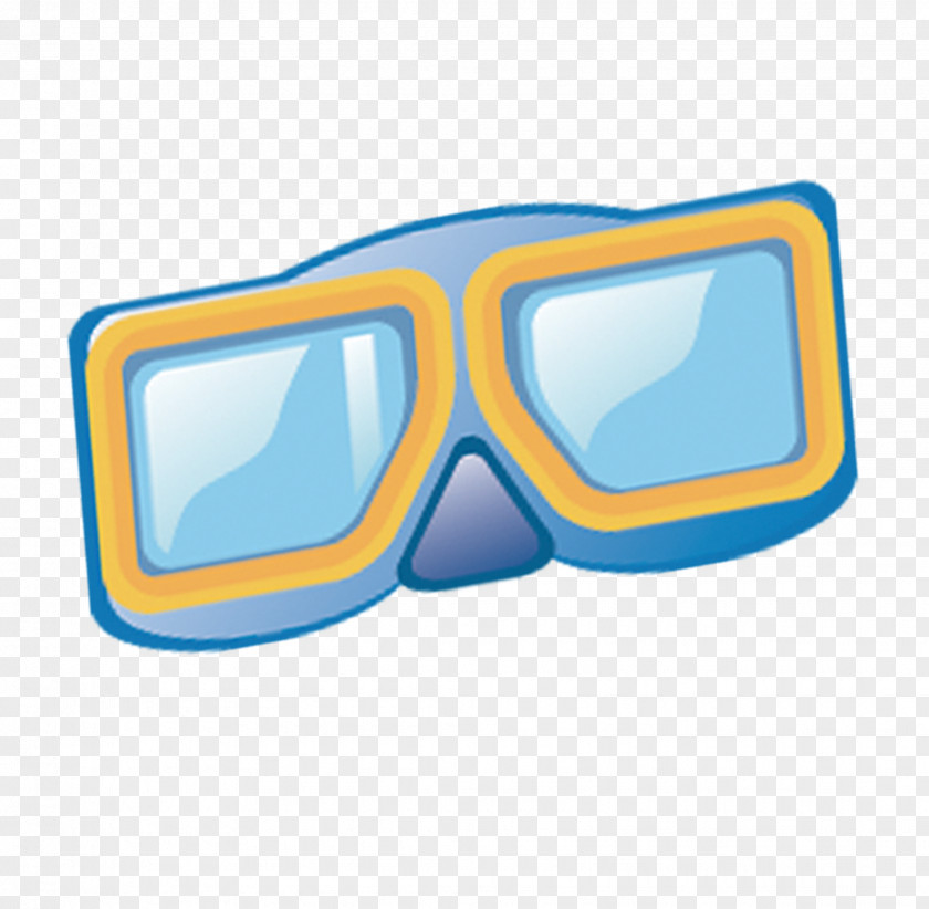 Swimming Goggles Underwater Diving PNG