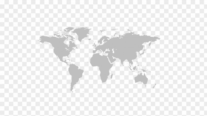 World Map Globe North PNG