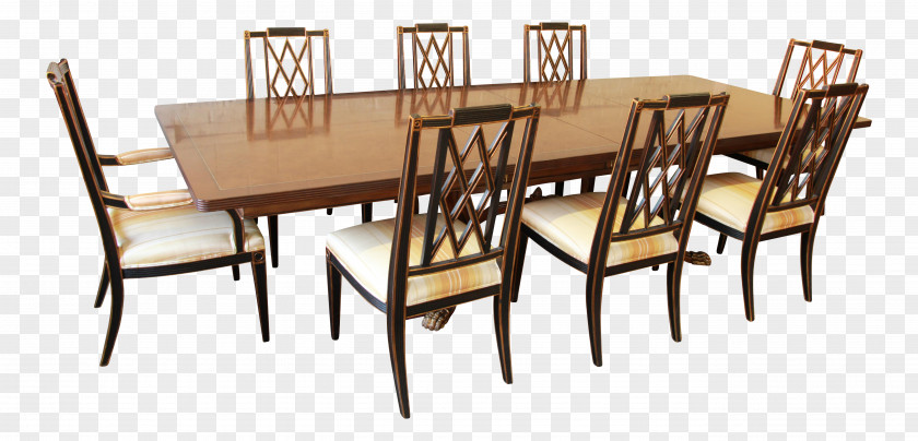 Civilized Dining Table Chair Furniture Room Kitchen PNG