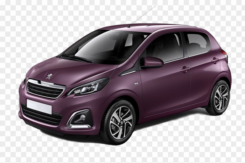 Peugeot 108 Active City Car Hatchback PNG