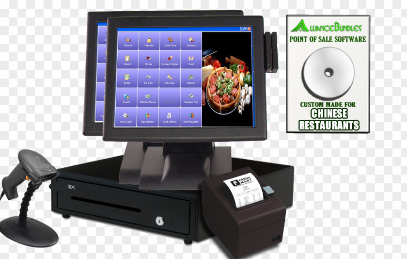 Chinese Menu Point Of Sale Retail Software System Restaurant Management PNG
