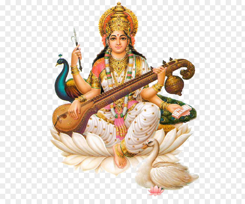 Hinduism Saraswati Devi Ganesha Basant Panchami PNG