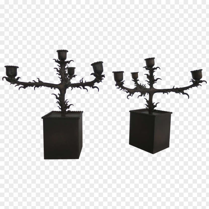 Iron Wrought Decorative Arts Lighting Candlestick PNG