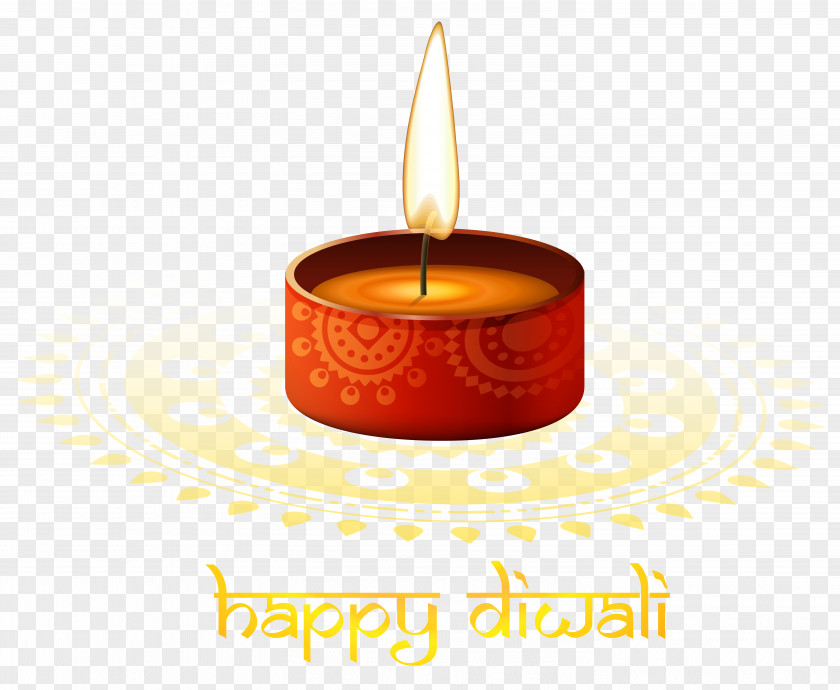 Red Candle Happy Diwali Image Clip Art PNG