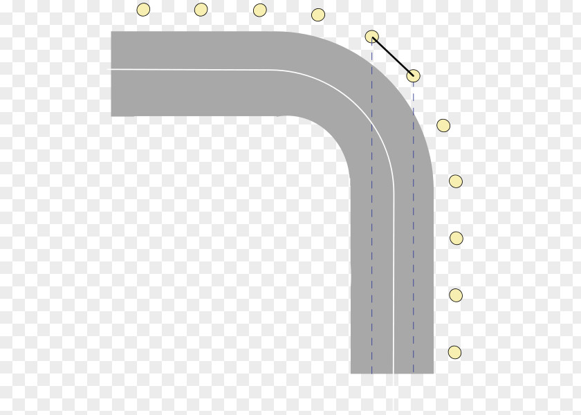 Road Balise De Virage En France Implantation Des Balises Virages J1 J4 à Chevrons PNG