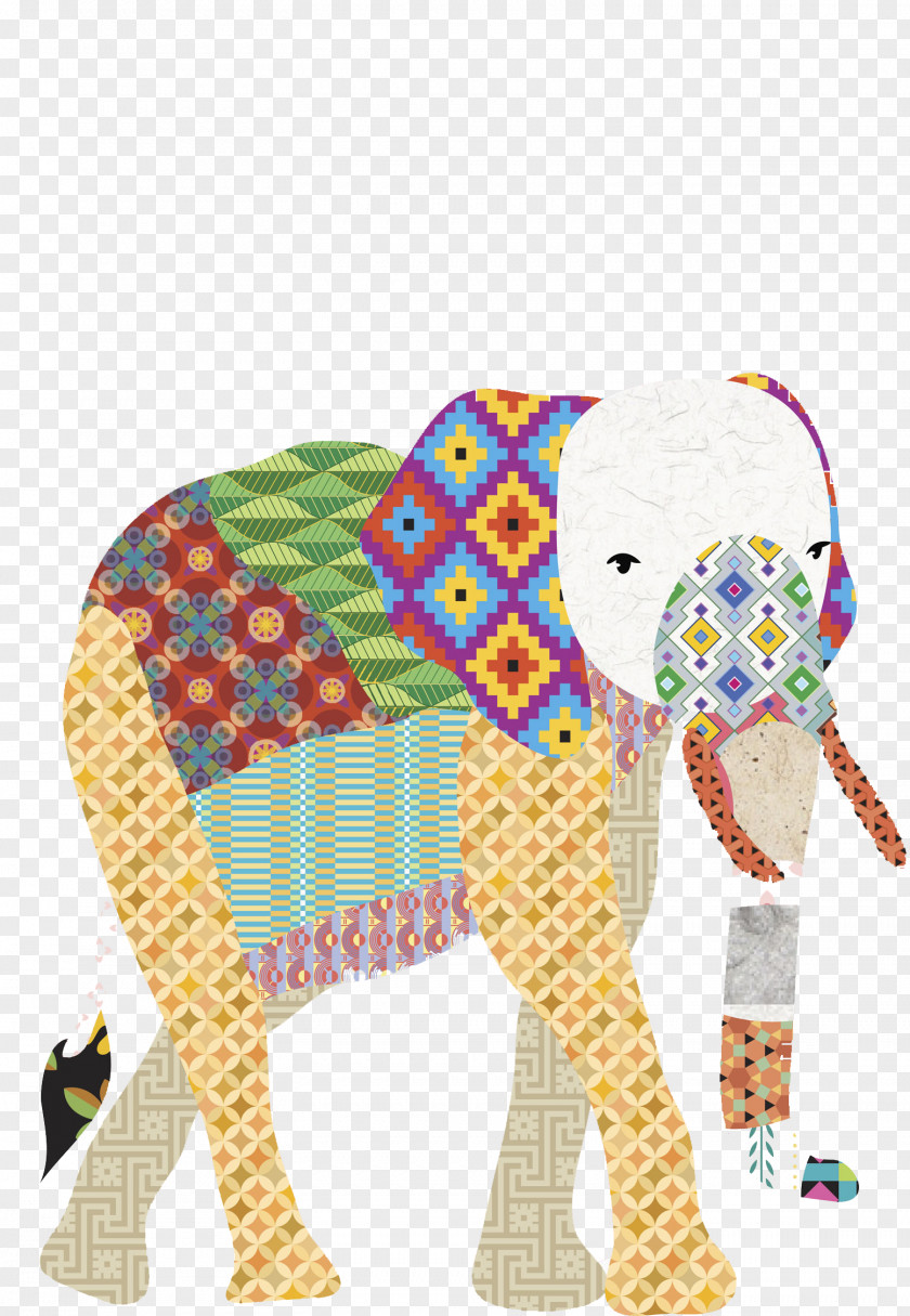 Watercolor Elephant Painting PNG