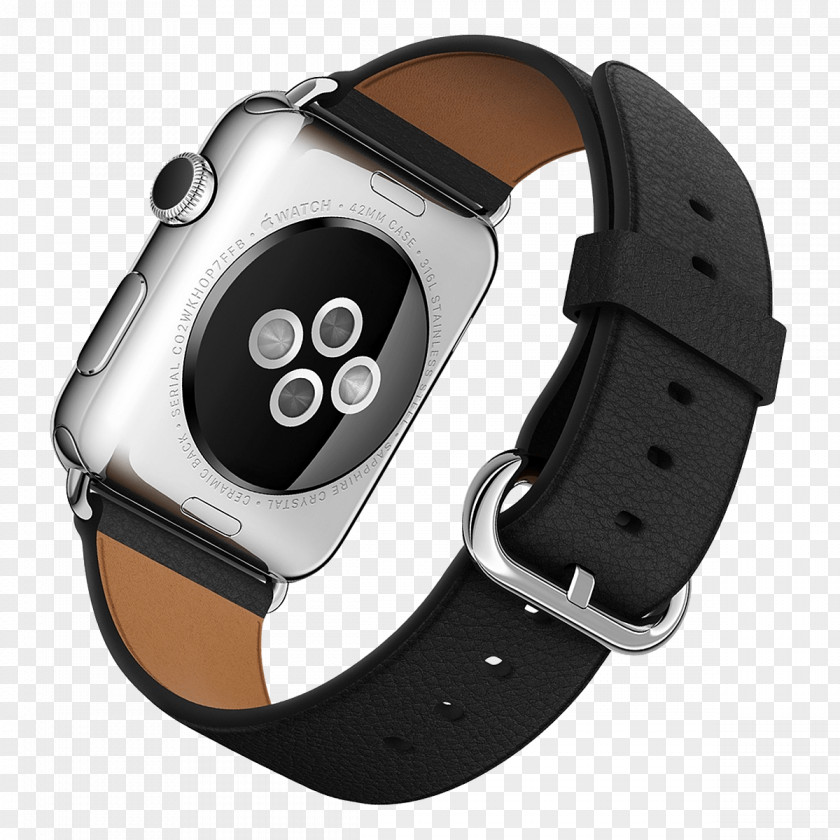 Apple Watch Series 3 Smartwatch Stainless Steel PNG
