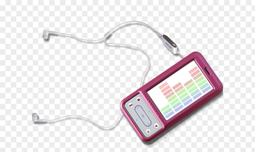 Mp3 And Headphones Mobile Phone MP3 Player PNG