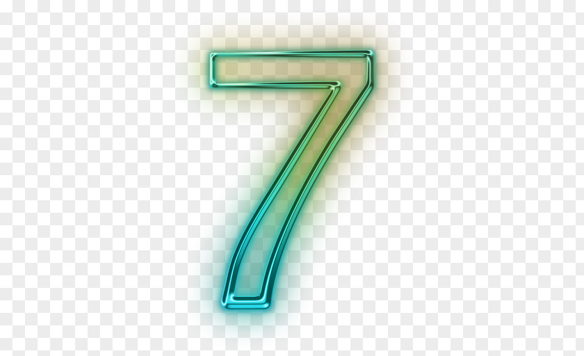 Number 7 Icon PNG