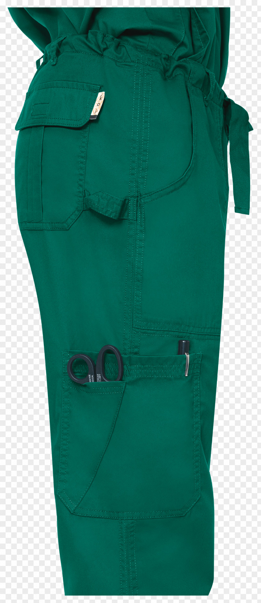 Pilot Uniform Green Waist Pants PNG