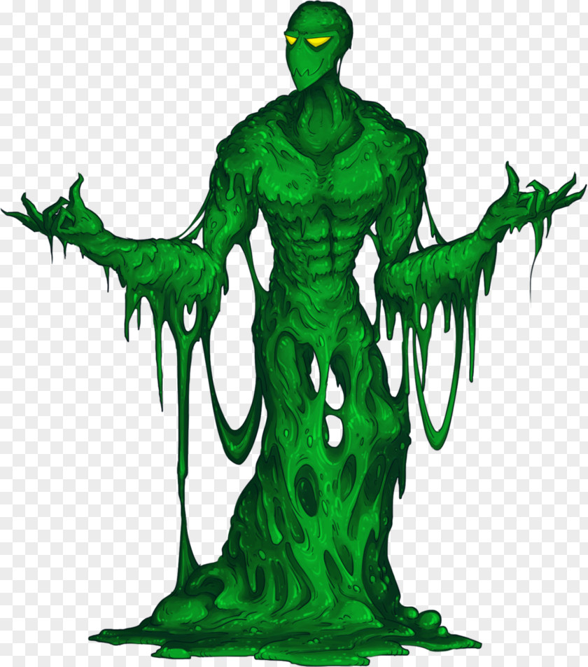 Slime Monster Ooze Drawing PNG