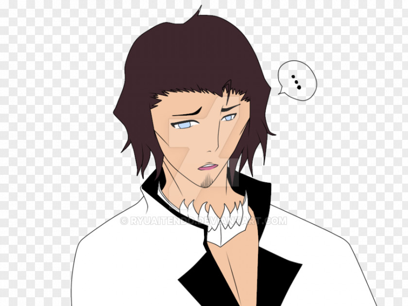 Bleach Espada Coyote Stark Hair Ear Line Art PNG