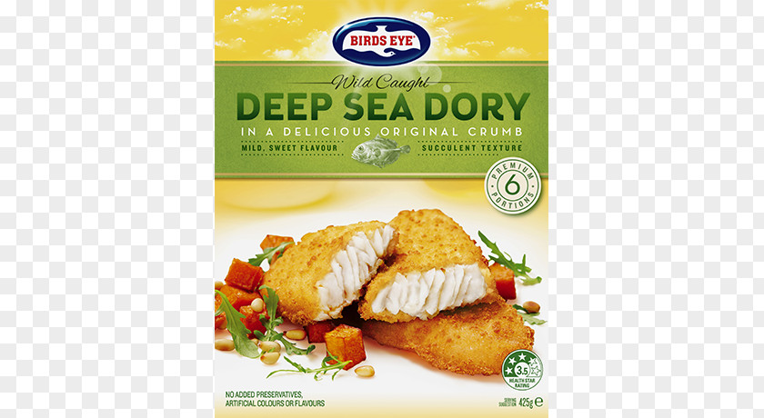 Deep Sea Fish Fillet Finger Birds Eye Frozen Food PNG