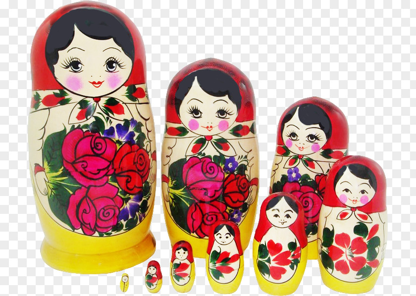 Doll Matryoshka Souvenir Clip Art PNG