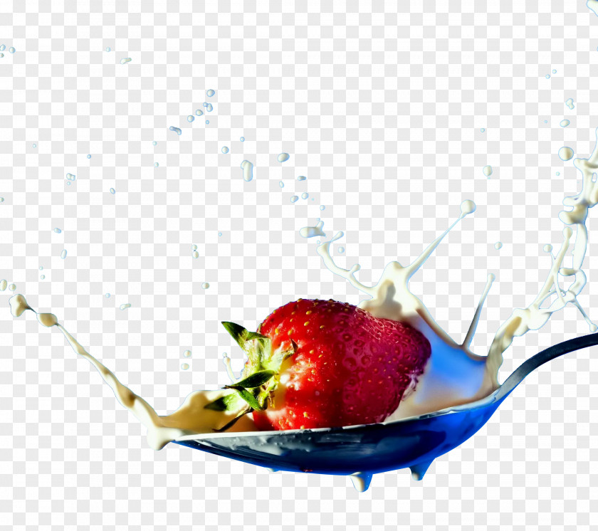 Yogurt Strawberry Soured Milk PNG
