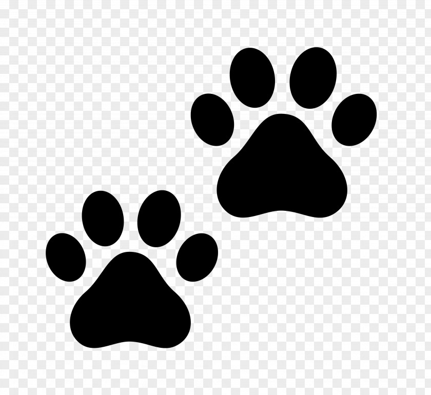 Footprints Pet Sitting Dog Cat Puppy Leash PNG