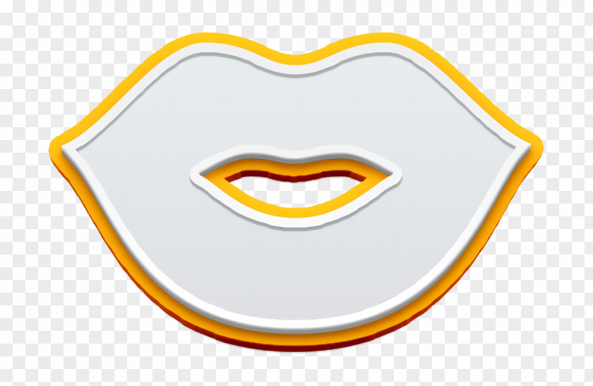 Kiss Icon Woman Lips Shapes PNG