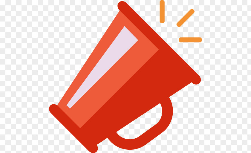 Red Megaphone Iconfinder Icon PNG