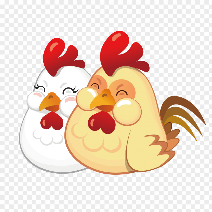 Smiling Chick Barbecue Chicken Fried Rooster PNG