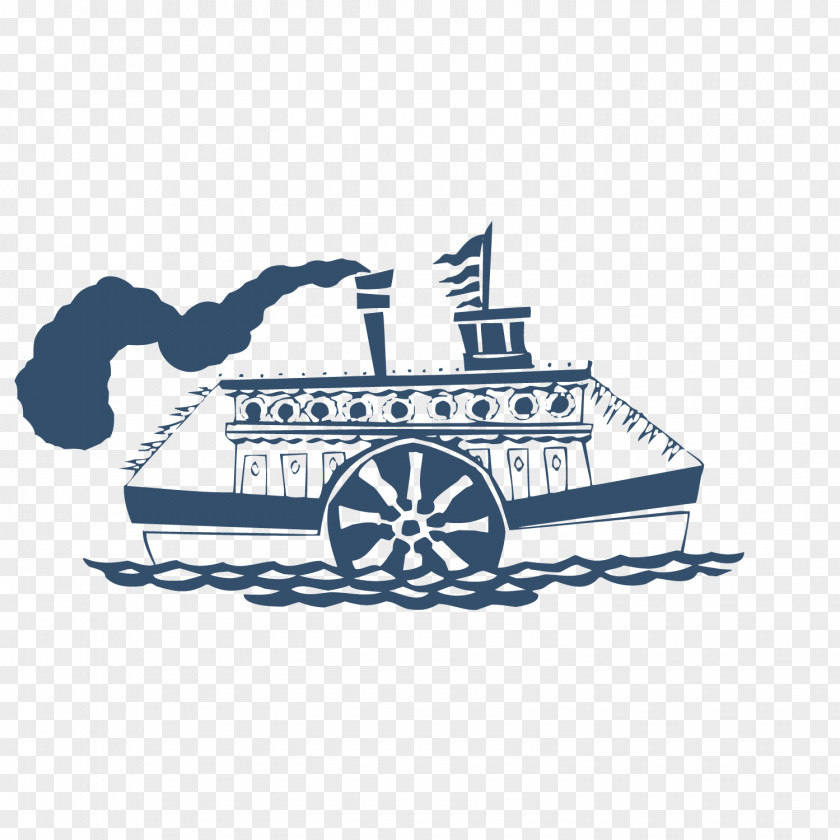 Vector Hand Painted Vintage Ship Illustration PNG