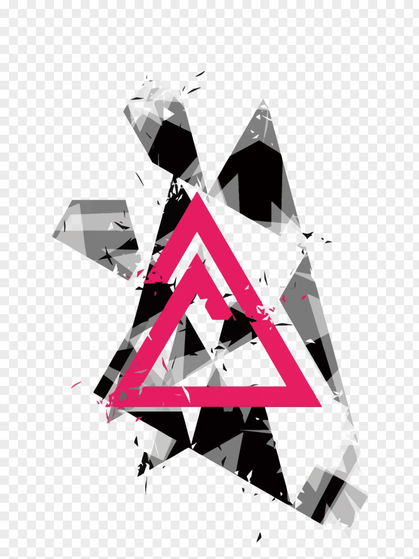 Vector Triangle Poster Geometry Illustration PNG