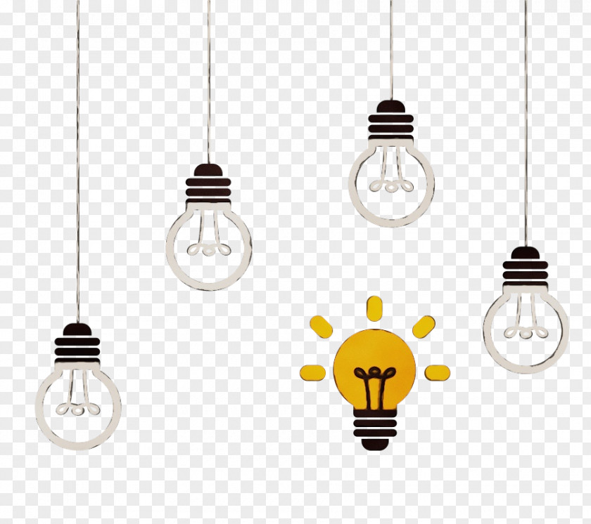 Chandelier Interior Design Light Bulb Cartoon PNG