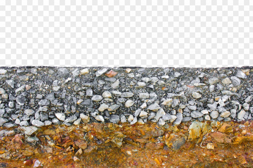 Cross Section Of Stone Road Stock Photography Asphalt Royalty-free PNG