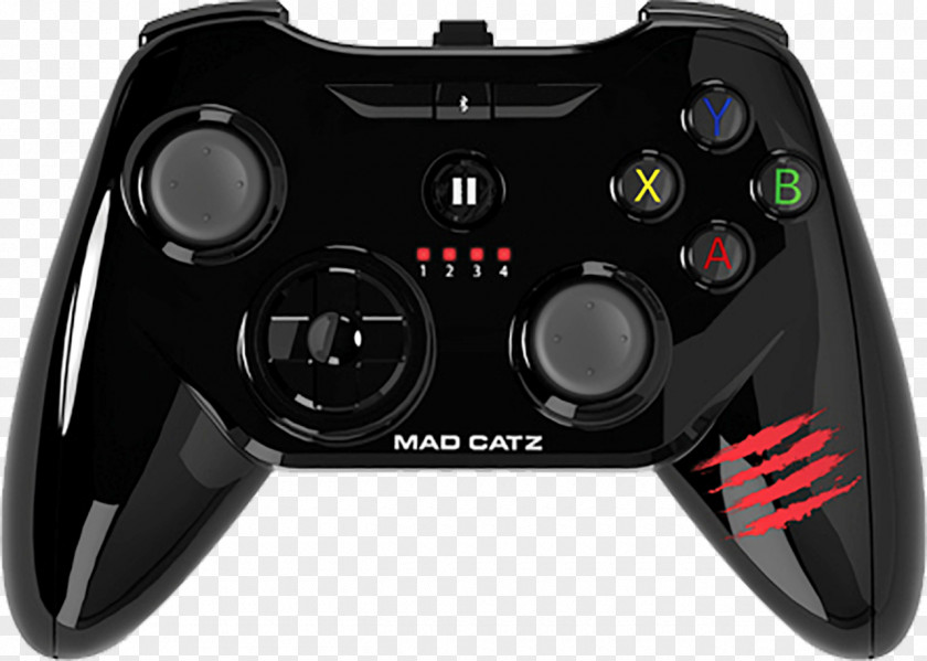 Gamepad Xbox 360 Mad Catz C.T.R.L.i Game Controllers Video PNG