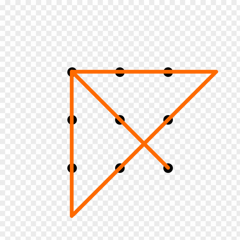 Line Puzzle Connect The Dots Drawing Think Outside Box PNG