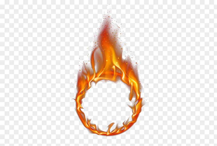Red Flame Ring Of Fire PNG